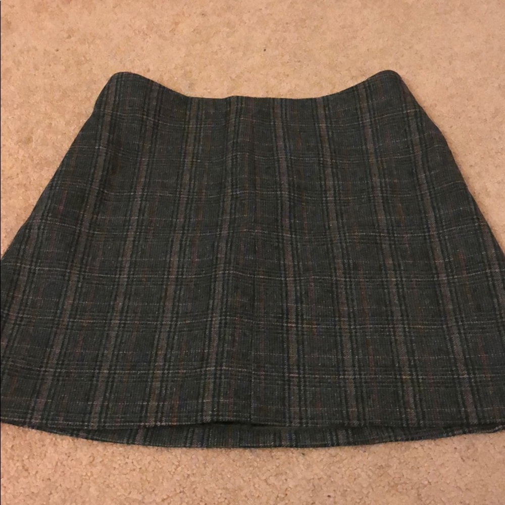Aritzia Wilfred Plaid Skirt